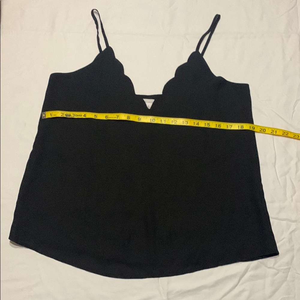Socialite Black Flowy Tank Top
Cut Out Camisole
